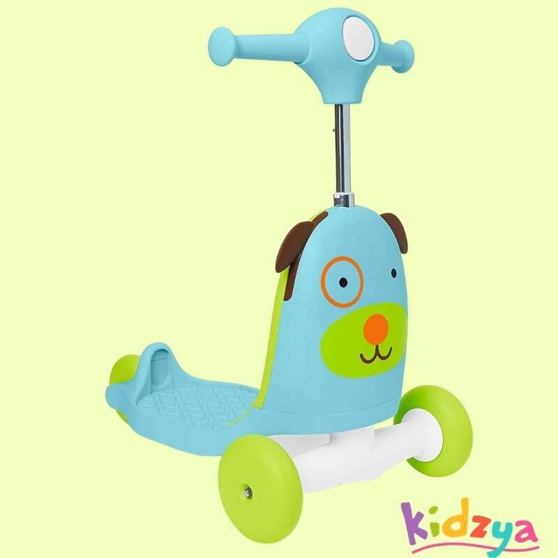 Skip Hop Kids 3-in-1 Baby Activity Walker & Ride On Scooter Wagon Toy