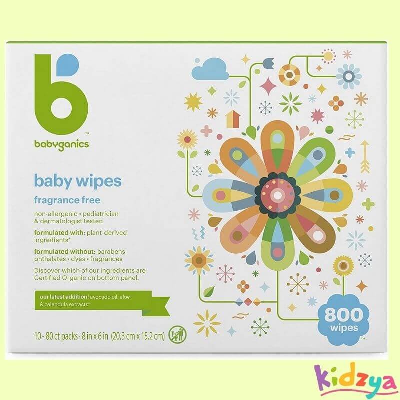 Babyganics Face & Hand Baby Wipes