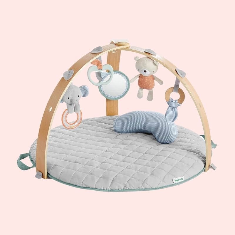 Ingenuity Cozy Kingdom Portable Baby Swing