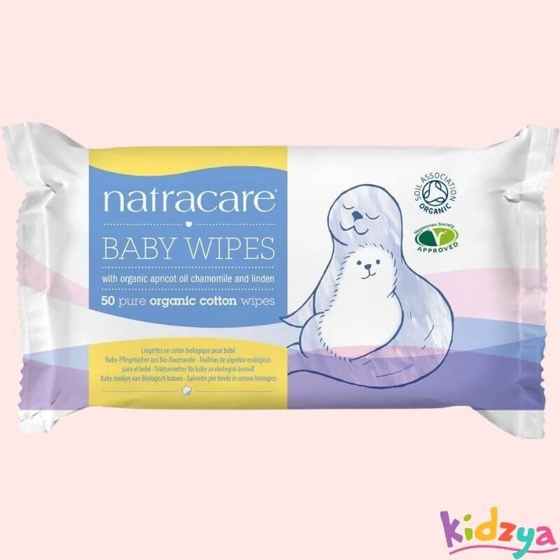 Natracare Organic Cotton BabyWipes